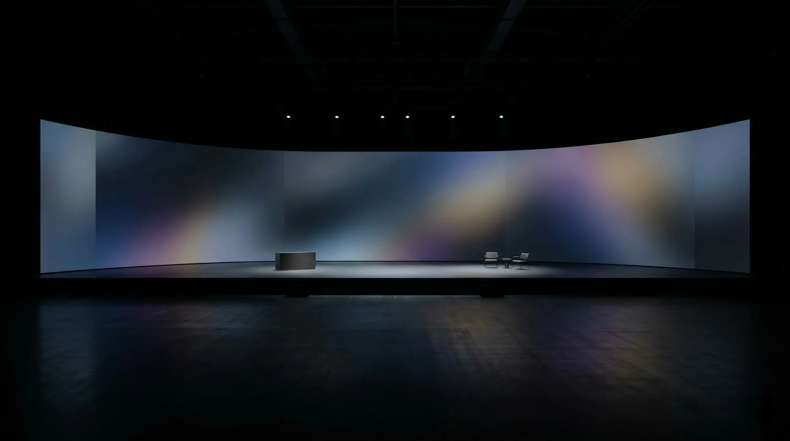 Enbon R5 Plus curved LED display for immersive stage design and large-scale rental events