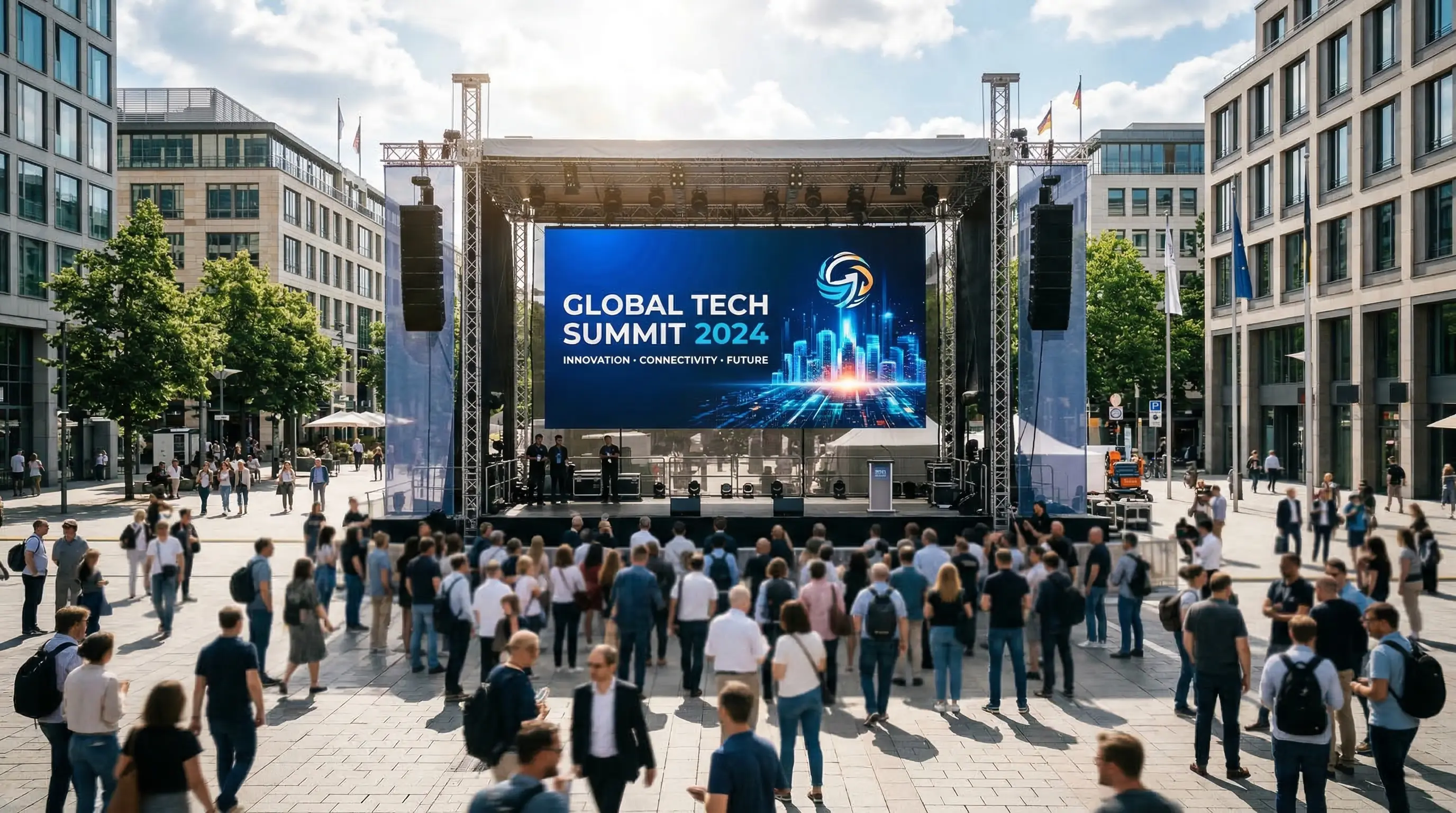 R5 Series LED Display - High brightness performance for clear visibility in indoor and outdoor environments