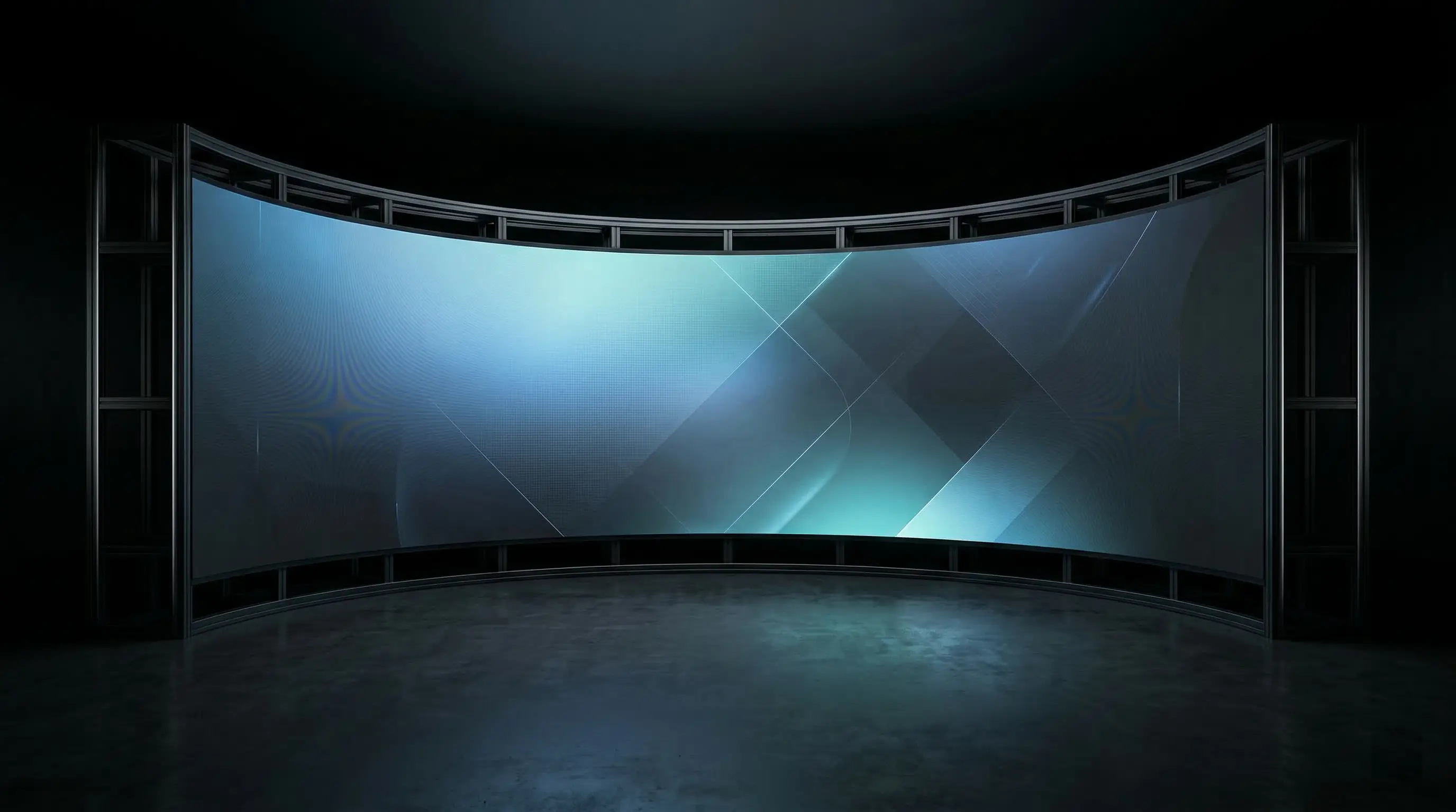 R5 Plus Series - Precision curved LED display with fine-tuned curvature control for smooth arc formation