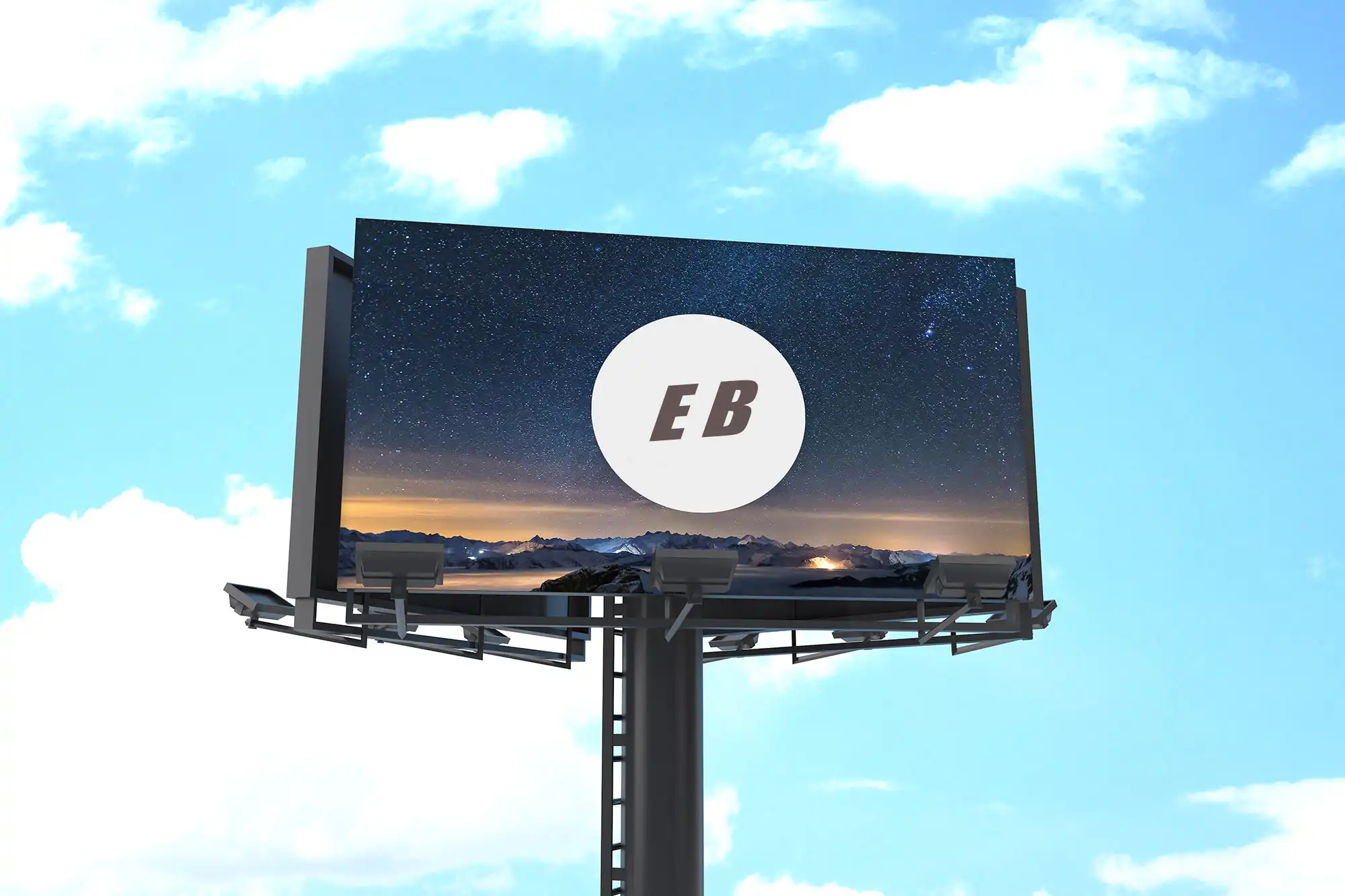 Enbon 屋外用LEDビルボードソリューション 1
