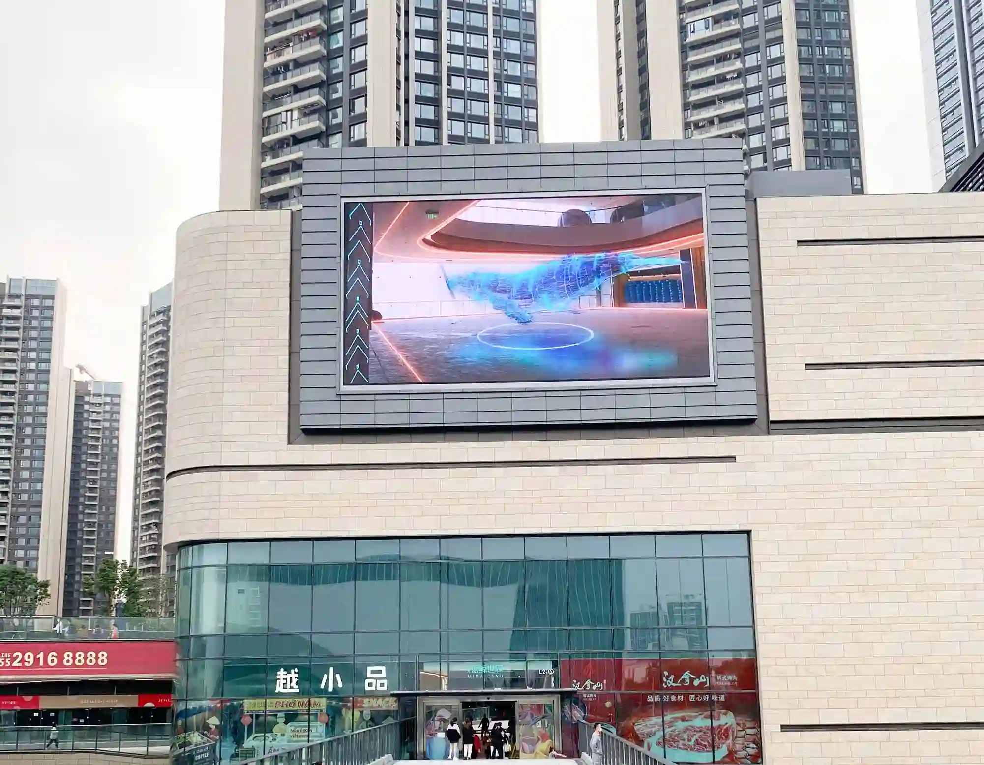 Enbon Mall LED Display Solution 1
